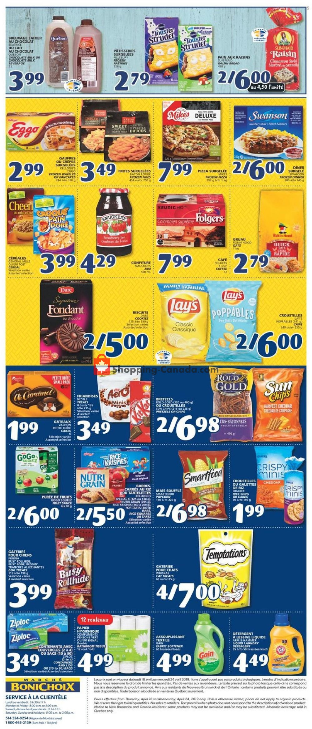 Marche Bonichoix flyer from Thursday April 18, 2019 to Wednesday April 24, 2019 - page 5