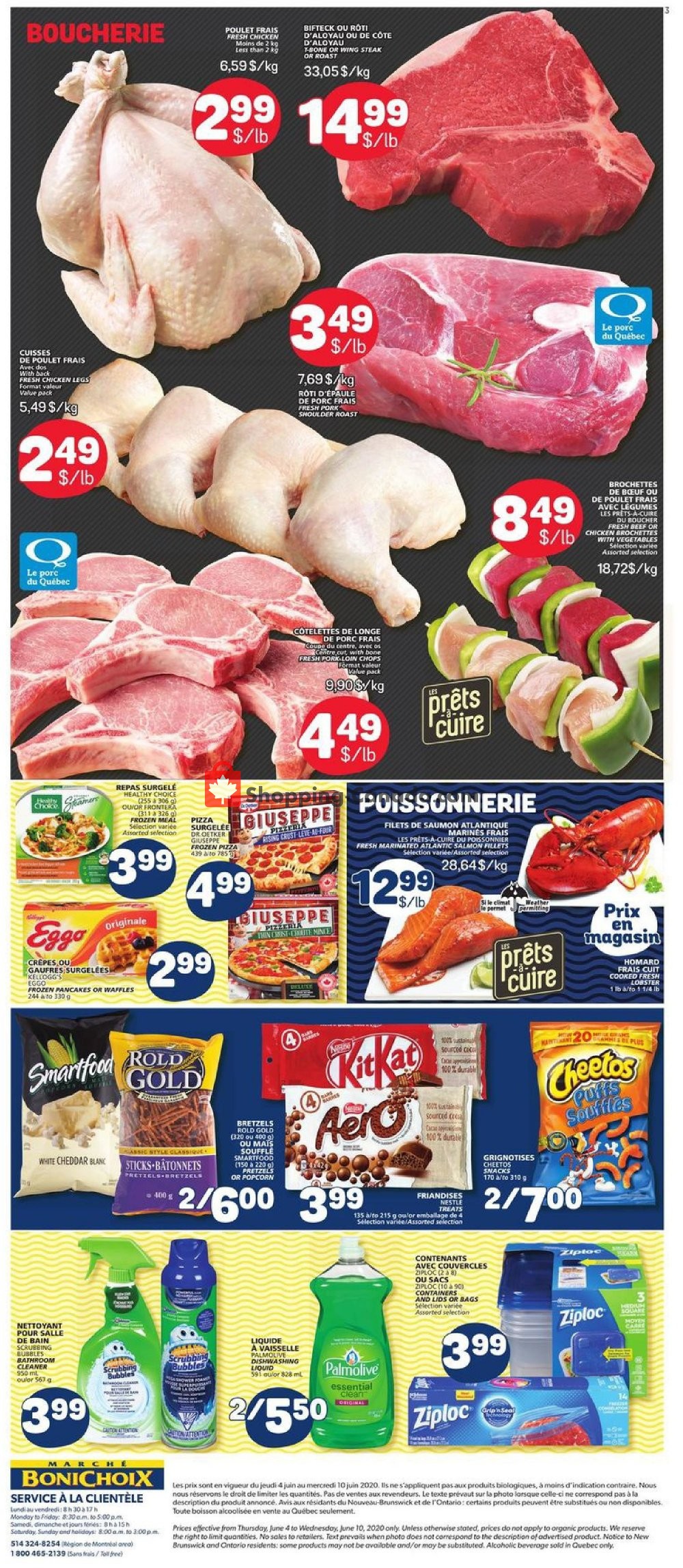 Marche Bonichoix flyer from Thursday June 4, 2020 to Wednesday June 10, 2020 - page 3