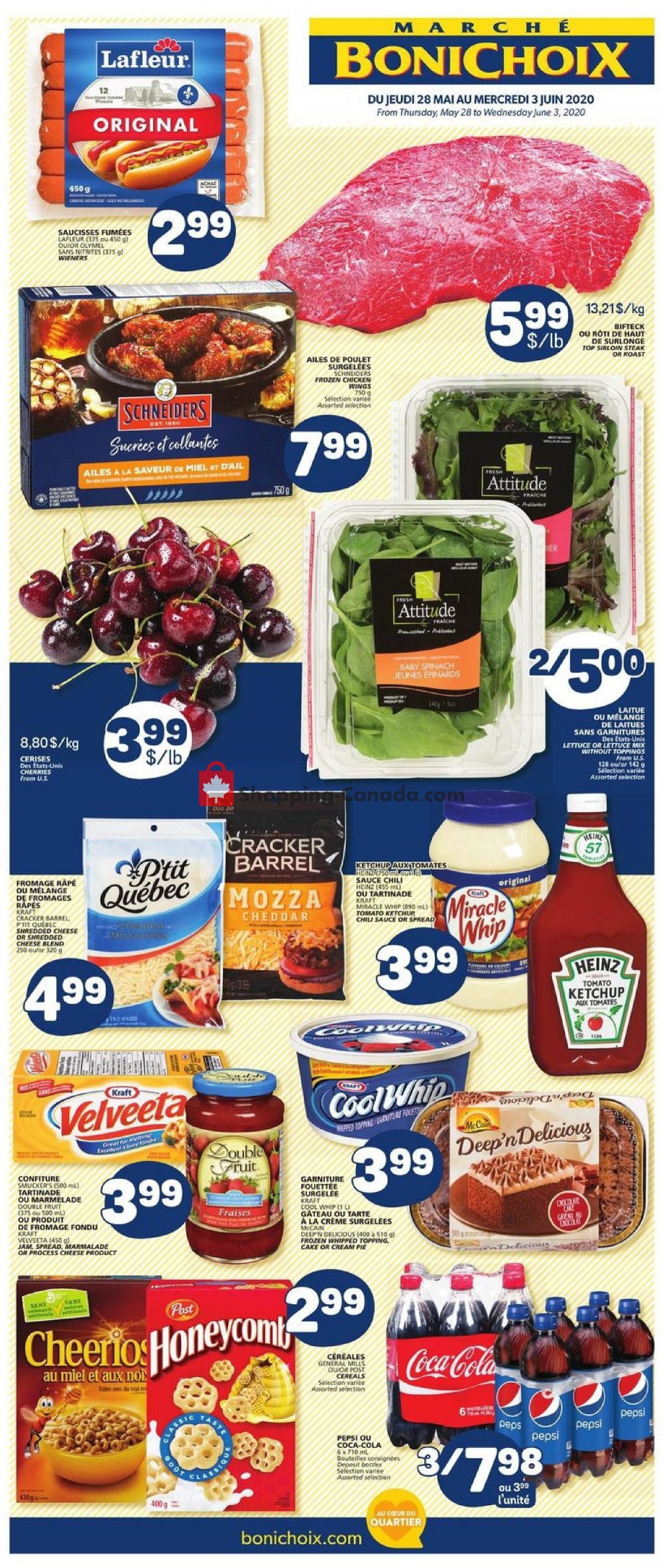 Marche Bonichoix flyer from Thursday May 28, 2020 to Wednesday June 3, 2020 - page 1