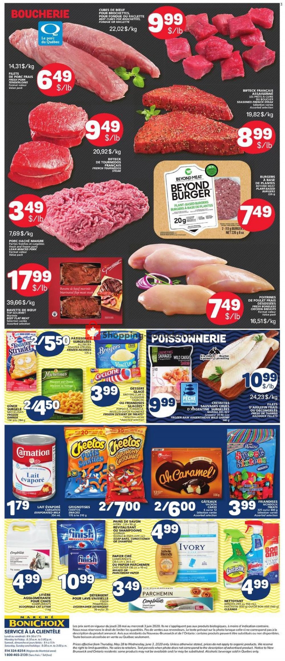 Marche Bonichoix flyer from Thursday May 28, 2020 to Wednesday June 3, 2020 - page 3