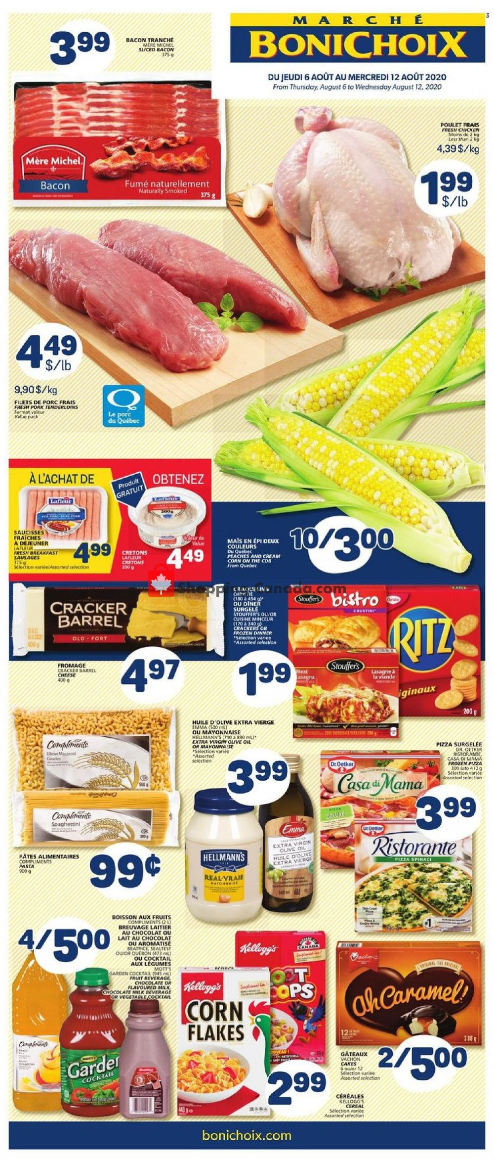 Marche Bonichoix flyer from Thursday August 6, 2020 to Wednesday August 12, 2020 - page 3