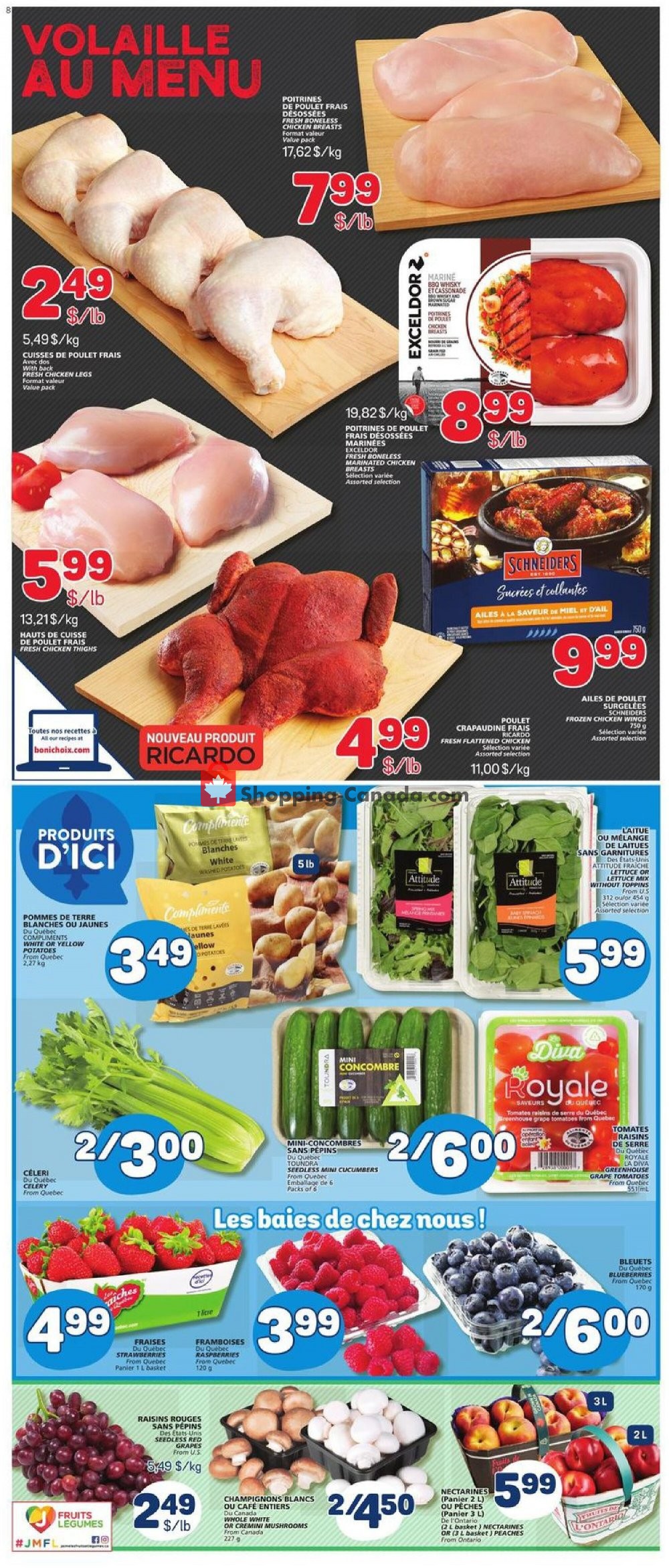 Marche Bonichoix flyer from Thursday August 6, 2020 to Wednesday August 12, 2020 - page 8
