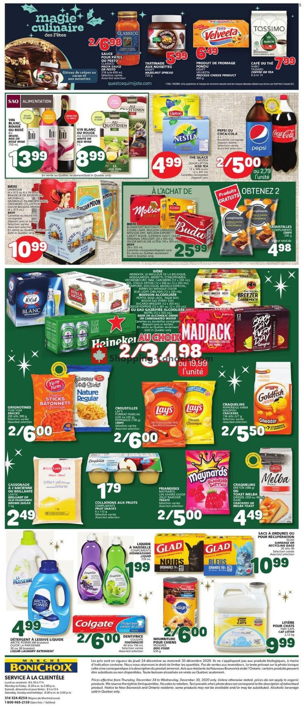 Marche Bonichoix flyer from Thursday December 24, 2020 to Wednesday December 30, 2020 - page 5