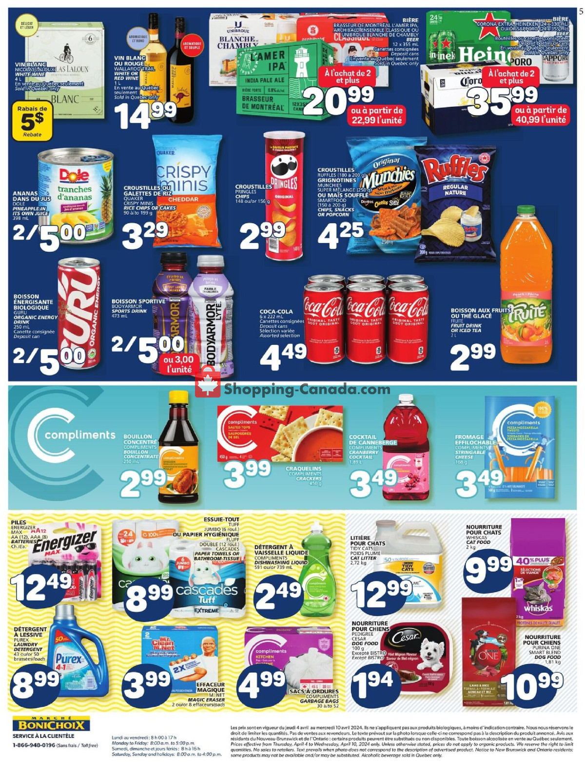 Marche Bonichoix flyer from Thursday April 4, 2024 to Wednesday April 10, 2024 - page 6