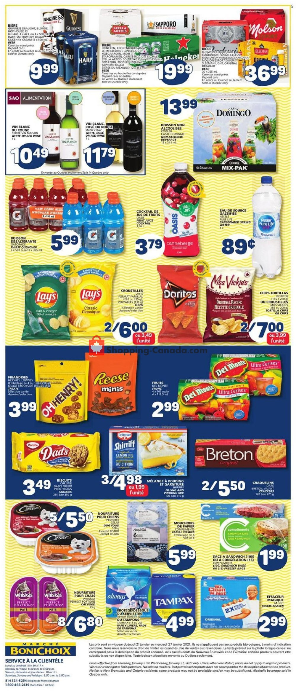 Marche Bonichoix flyer from Thursday January 21, 2021 to Wednesday January 27, 2021 - page 6