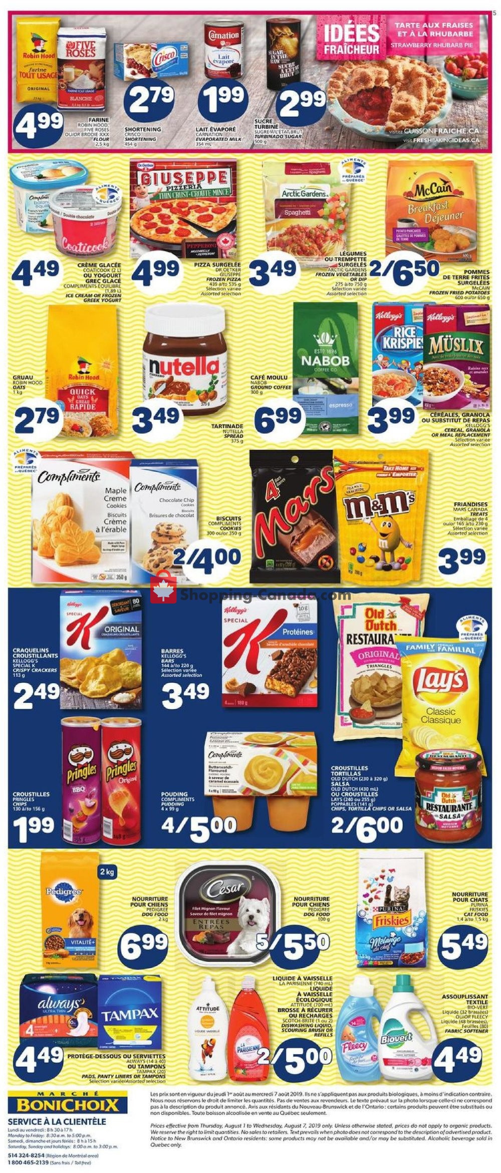 Marche Bonichoix flyer from Thursday August 1, 2019 to Wednesday August 7, 2019 - page 5