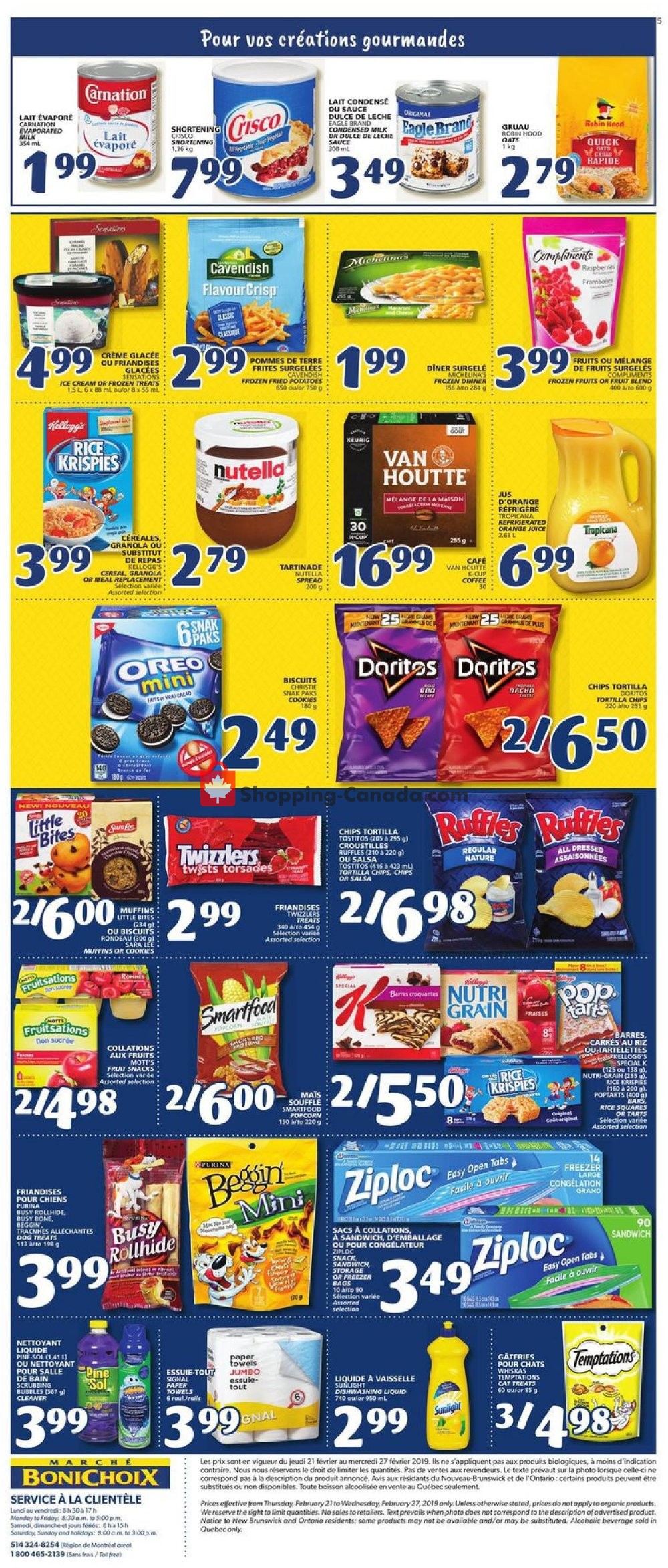 Marche Bonichoix flyer from Thursday February 21, 2019 to Wednesday February 27, 2019 - page 5