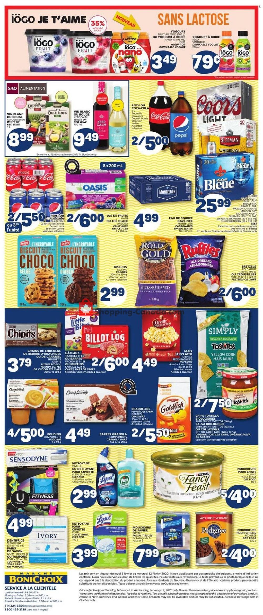 Marche Bonichoix flyer from Thursday February 6, 2020 to Wednesday February 12, 2020 - page 5