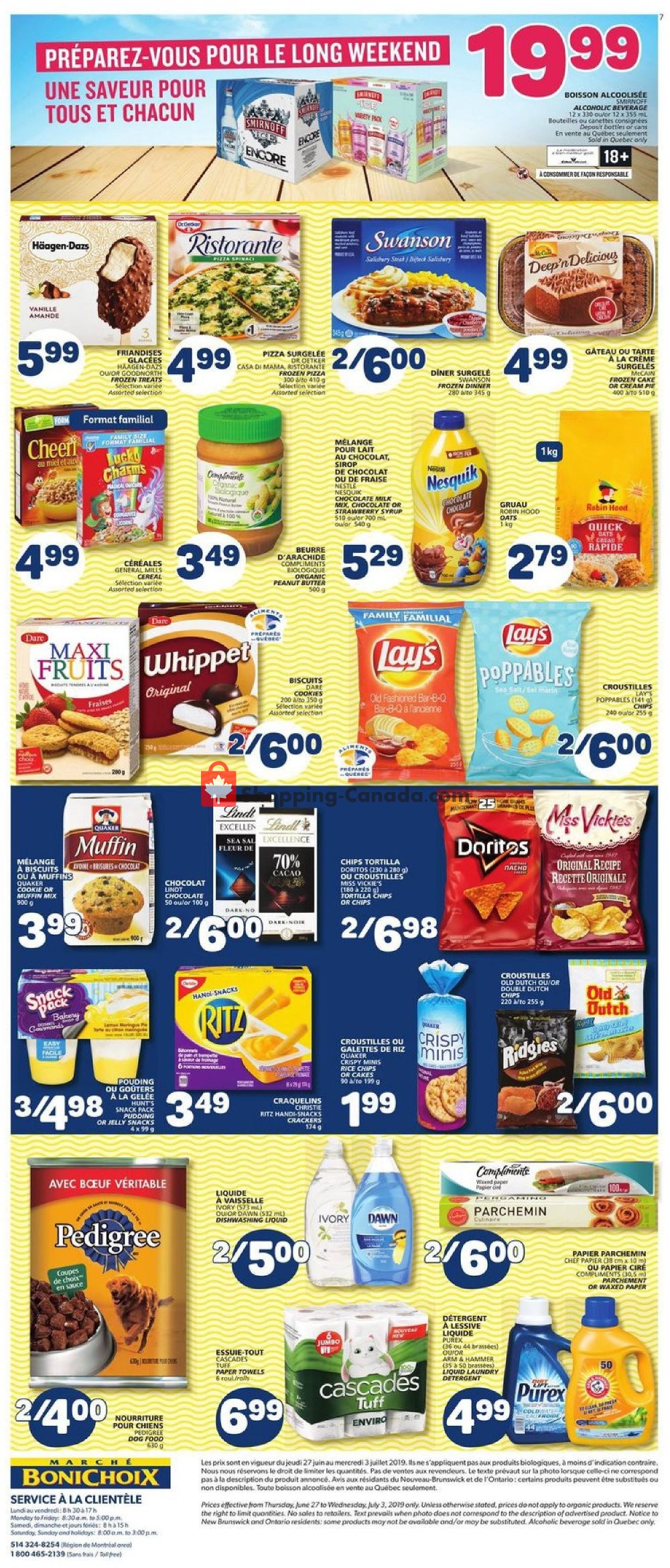 Marche Bonichoix flyer from Thursday June 27, 2019 to Wednesday July 3, 2019 - page 7