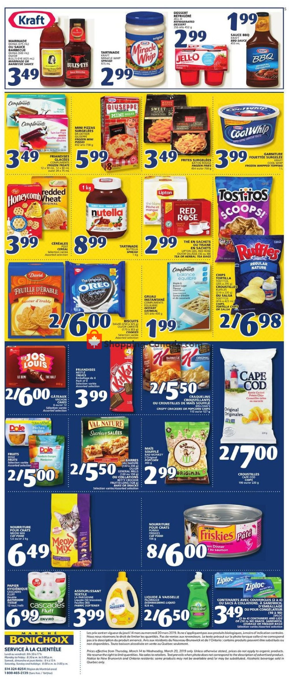 Marche Bonichoix flyer from Thursday March 14, 2019 to Wednesday March 20, 2019 - page 5