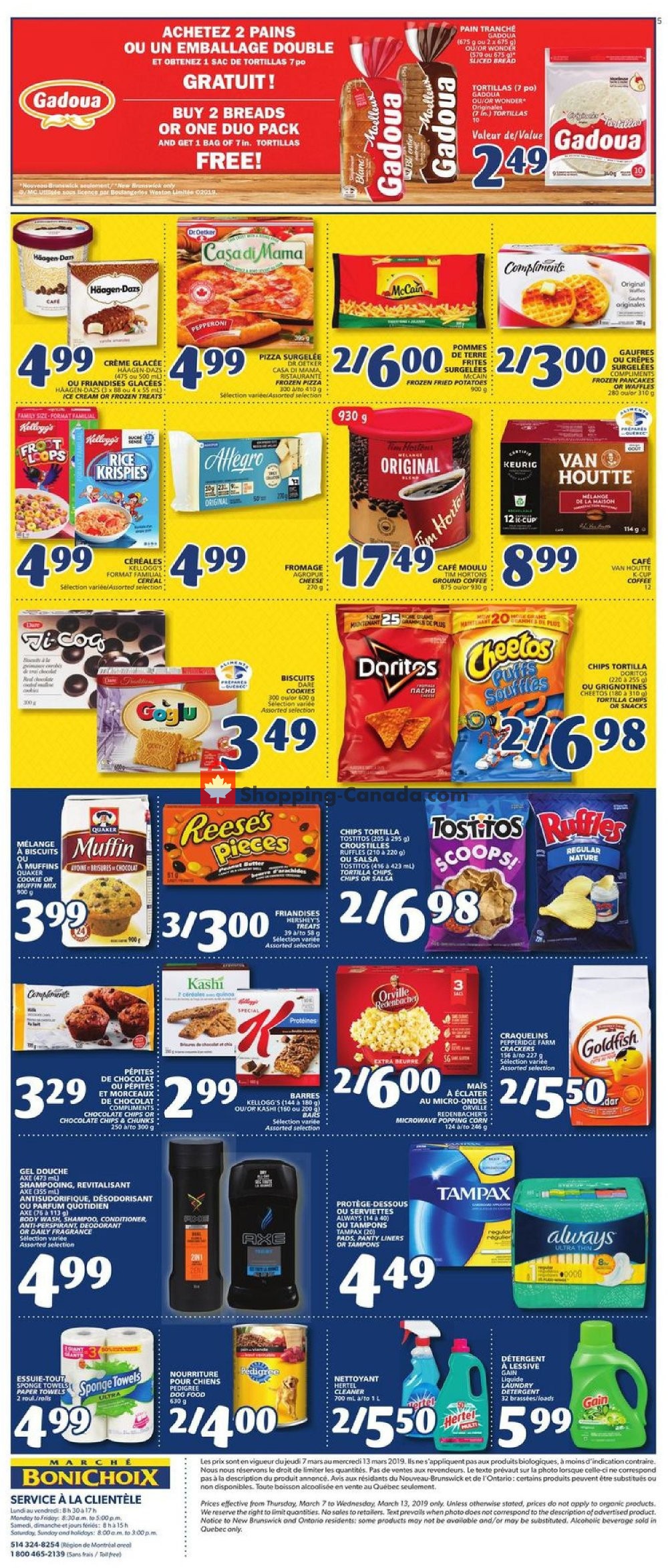 Marche Bonichoix flyer from Thursday March 7, 2019 to Wednesday March 13, 2019 - page 5