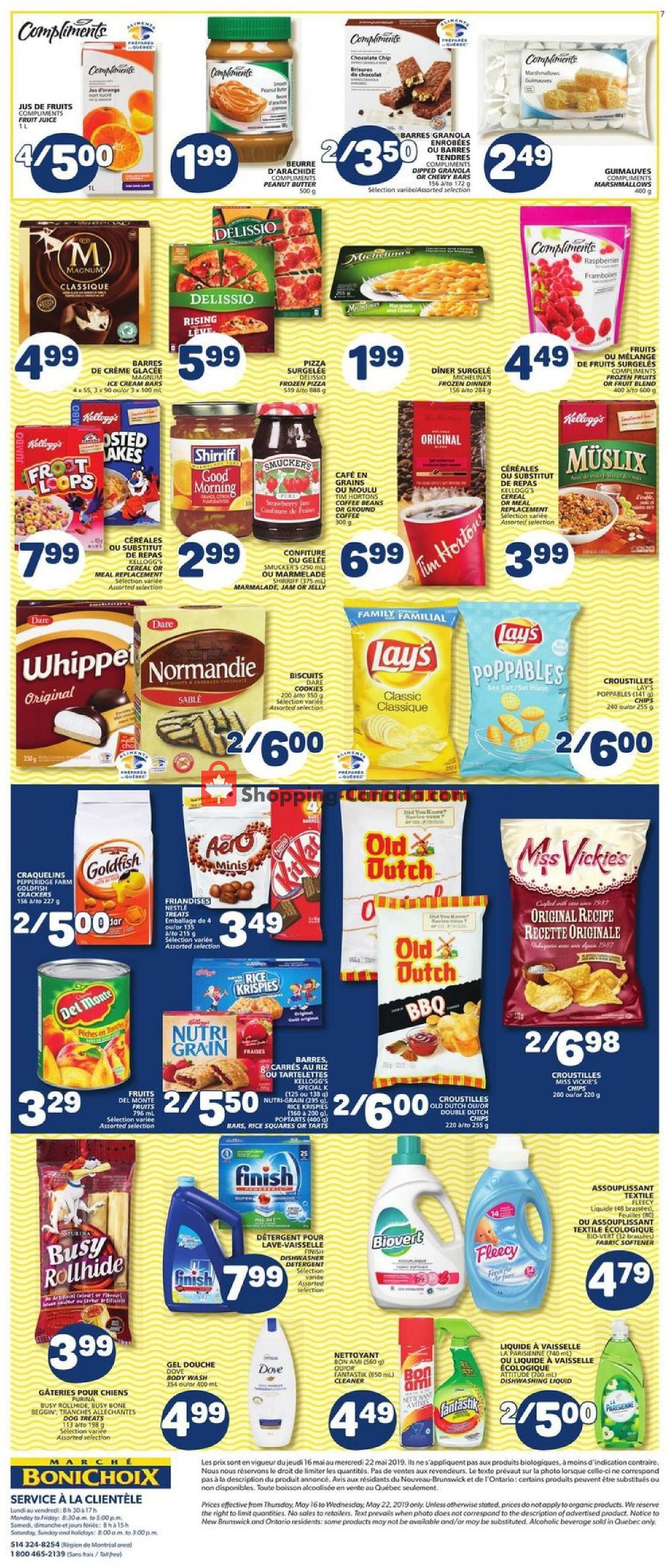 Marche Bonichoix flyer from Thursday May 16, 2019 to Wednesday May 22, 2019 - page 7