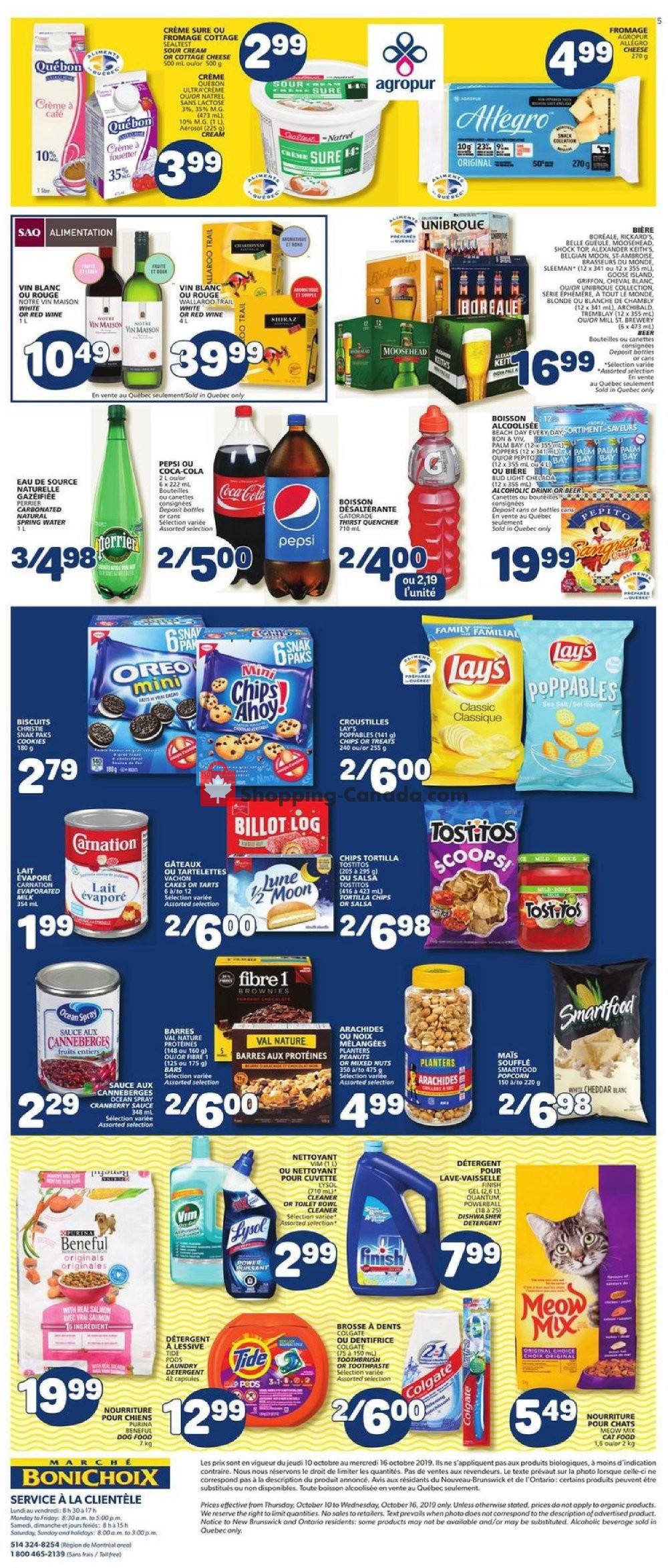 Marche Bonichoix flyer from Thursday October 10, 2019 to Wednesday October 16, 2019 - page 5