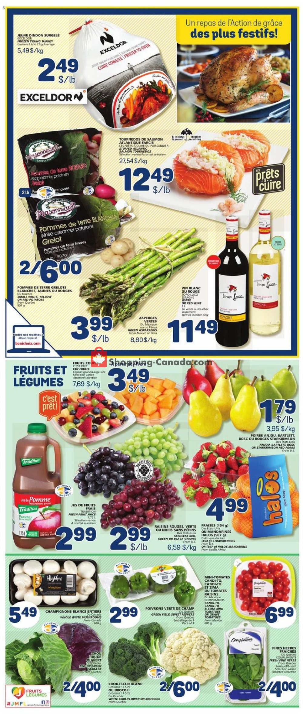 Marche Bonichoix flyer from Thursday October 10, 2019 to Wednesday October 16, 2019 - page 6