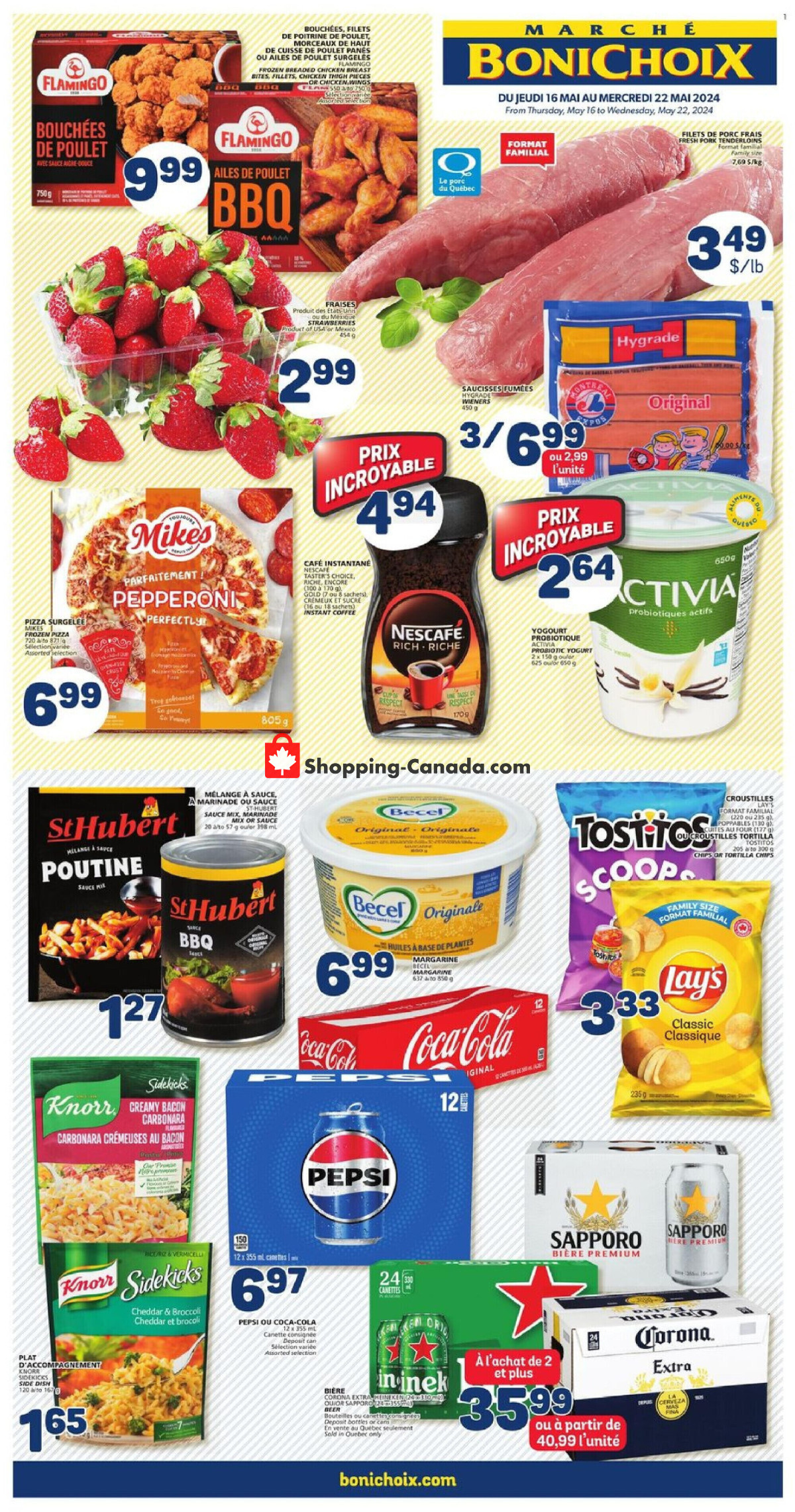 Marche Bonichoix flyer from Thursday May 16, 2024 to Wednesday May 22, 2024 - page 7