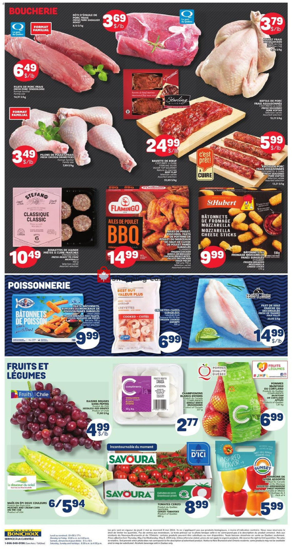 Marche Bonichoix flyer from Thursday May 2, 2024 to Wednesday May 8, 2024 - page 5