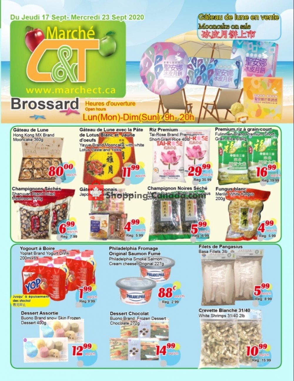 Marche C&T flyer from Thursday September 17, 2020 to Wednesday September 23, 2020 - page 1