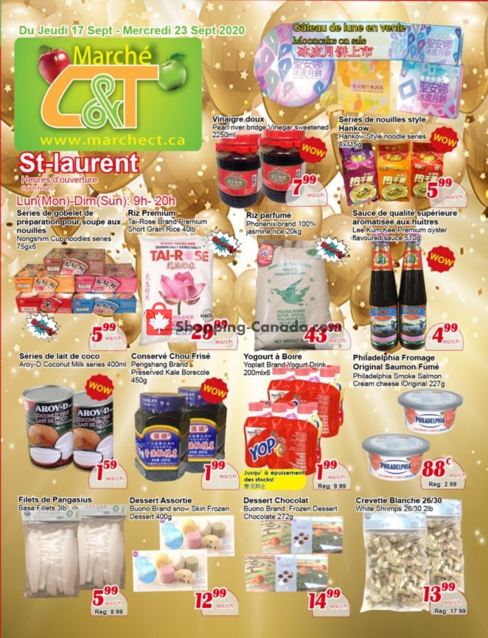 Marche C&T flyer from Thursday September 17, 2020 to Wednesday September 23, 2020 - page 1