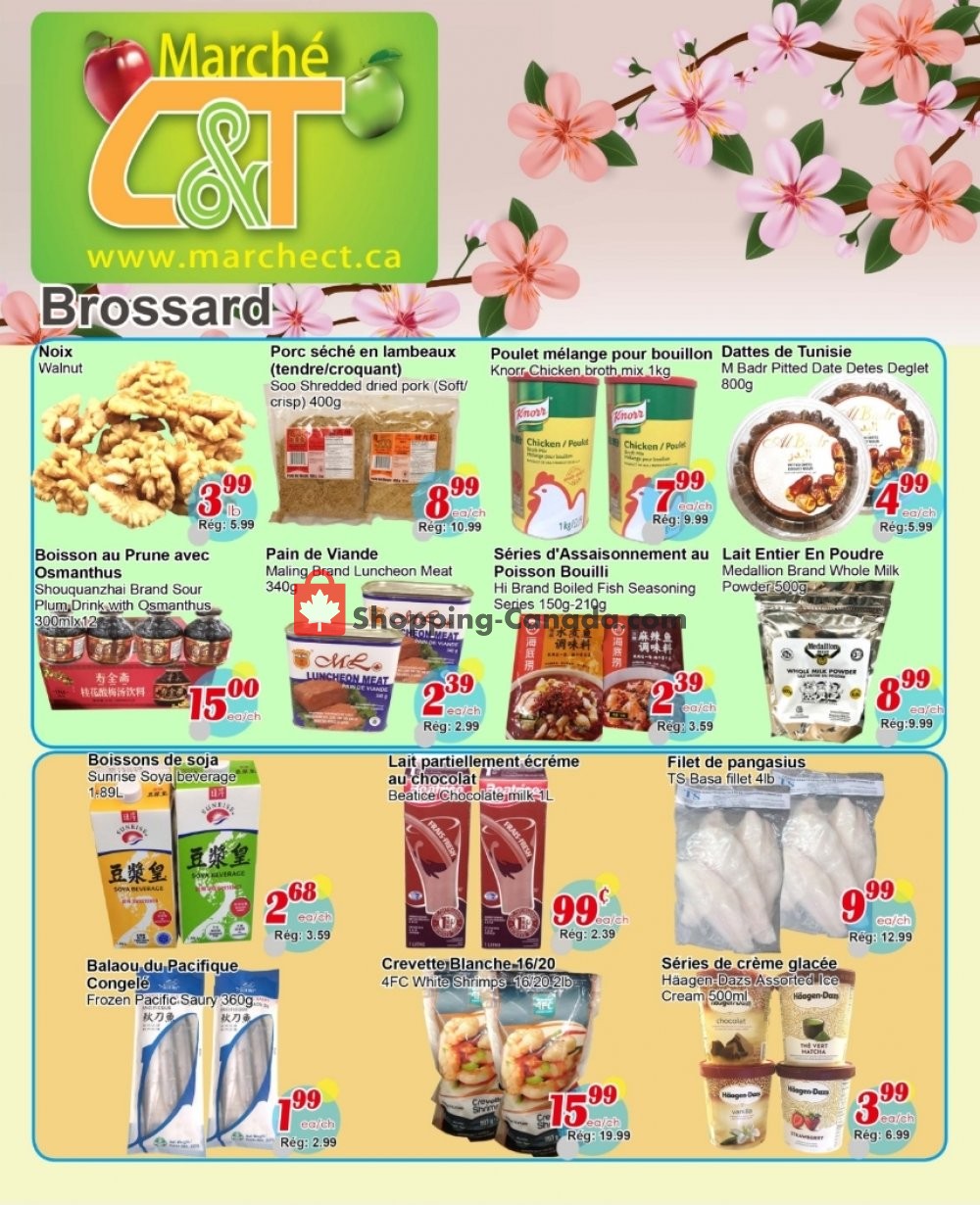 Marche C&T flyer from Thursday May 9, 2019 to Wednesday May 15, 2019 - page 1