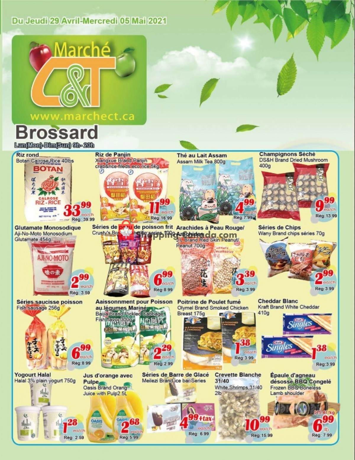 Marche C&T flyer from Thursday April 29, 2021 to Wednesday May 5, 2021 - page 1