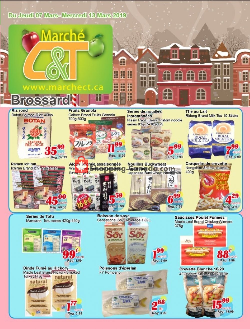 Marche C&T flyer from Thursday March 7, 2019 to Wednesday March 13, 2019 - page 1