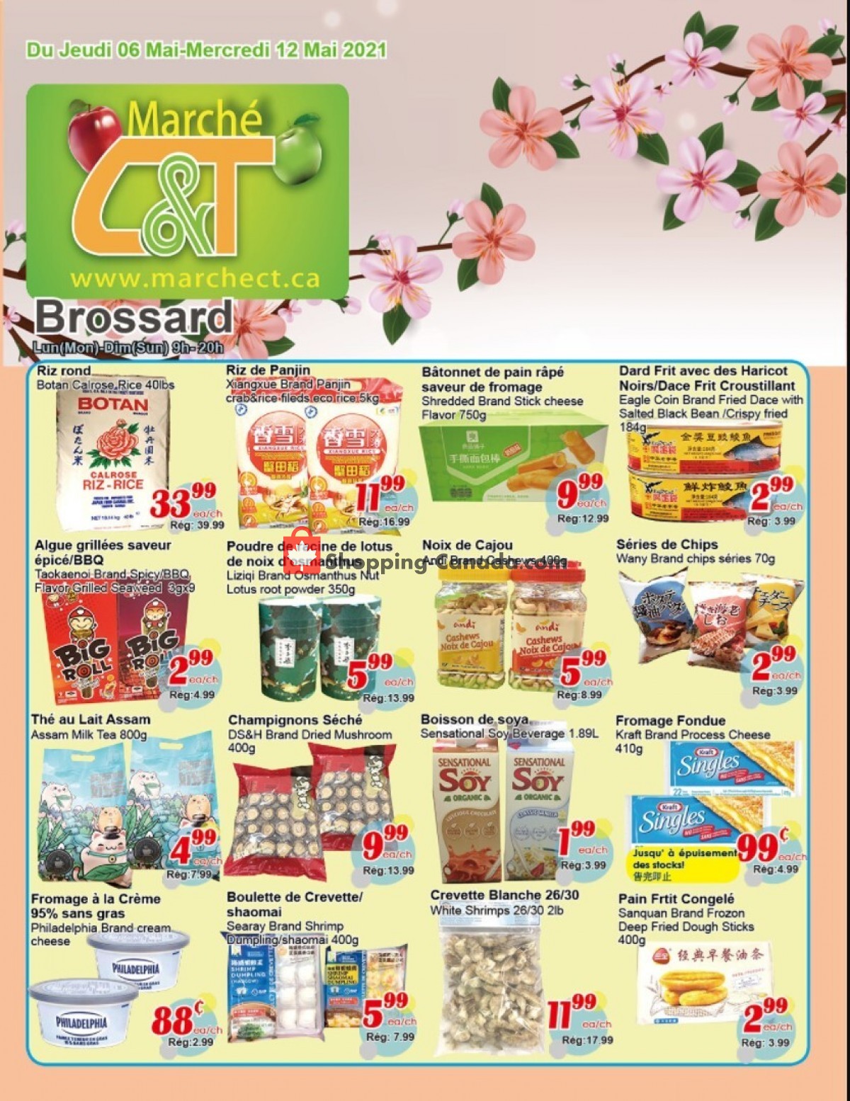 Marche C&T flyer from Thursday May 6, 2021 to Wednesday May 12, 2021 - page 1