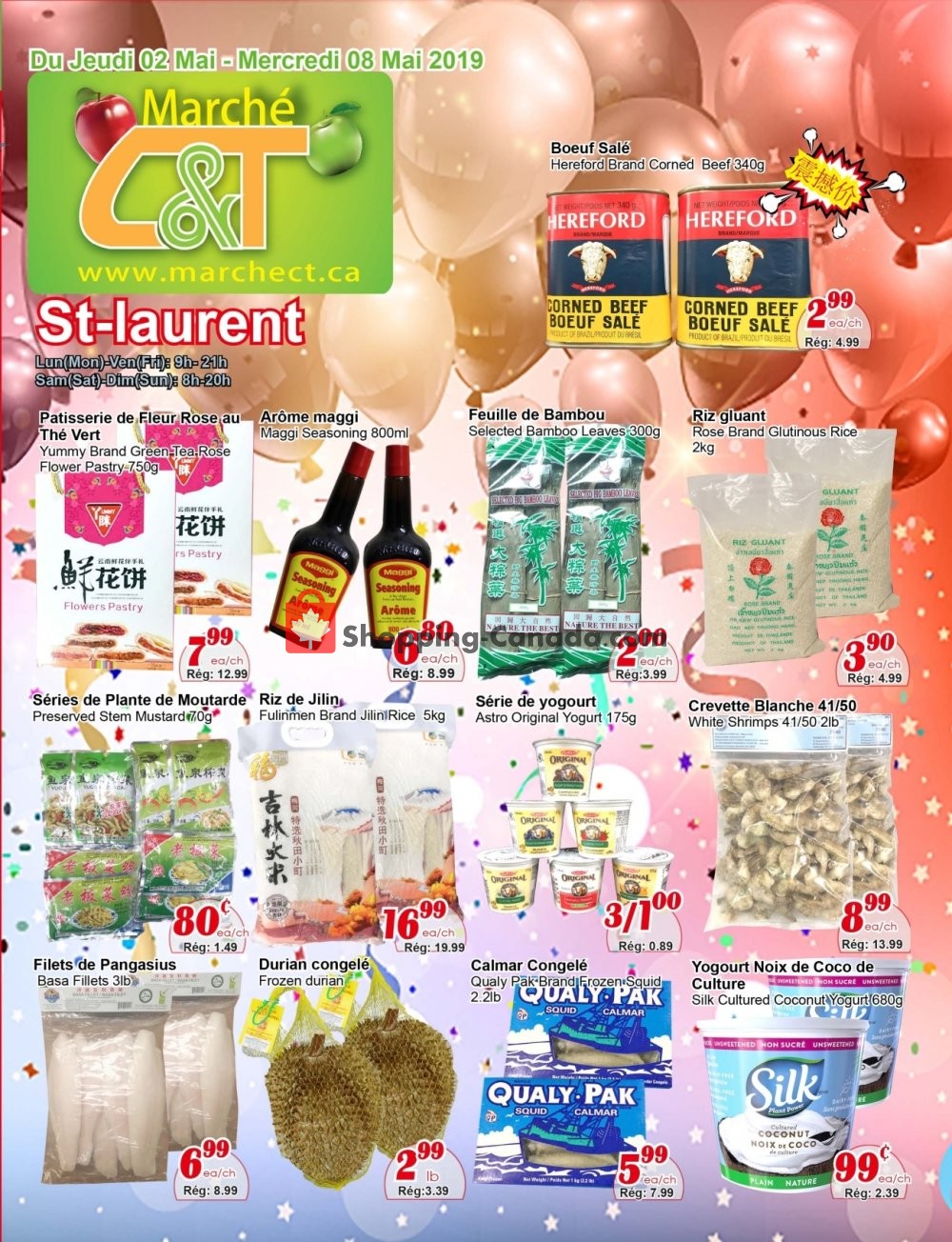 Marche C&T flyer from Thursday May 2, 2019 to Wednesday May 8, 2019 - page 1