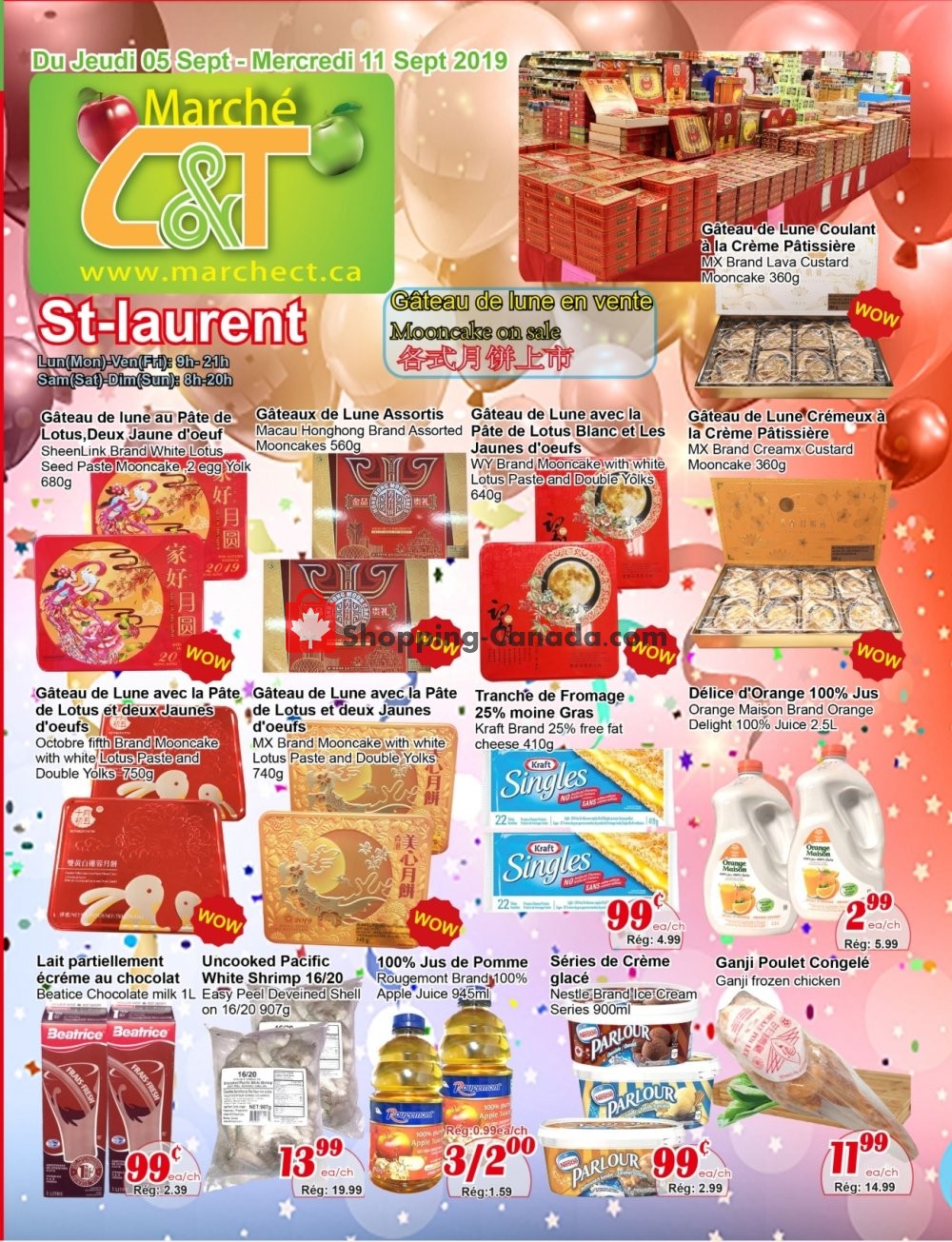 Marche C&T flyer from Thursday September 5, 2019 to Wednesday September 11, 2019 - page 1
