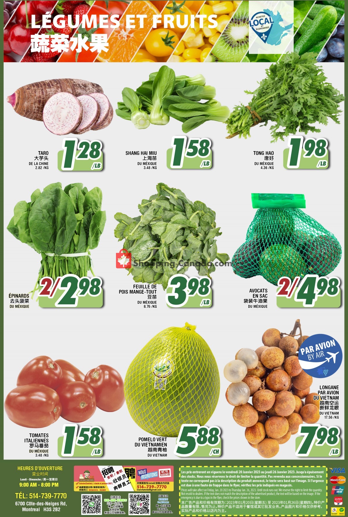 Marché Fu Tai flyer from Friday January 20, 2023 to Thursday January 26, 2023 - page 5