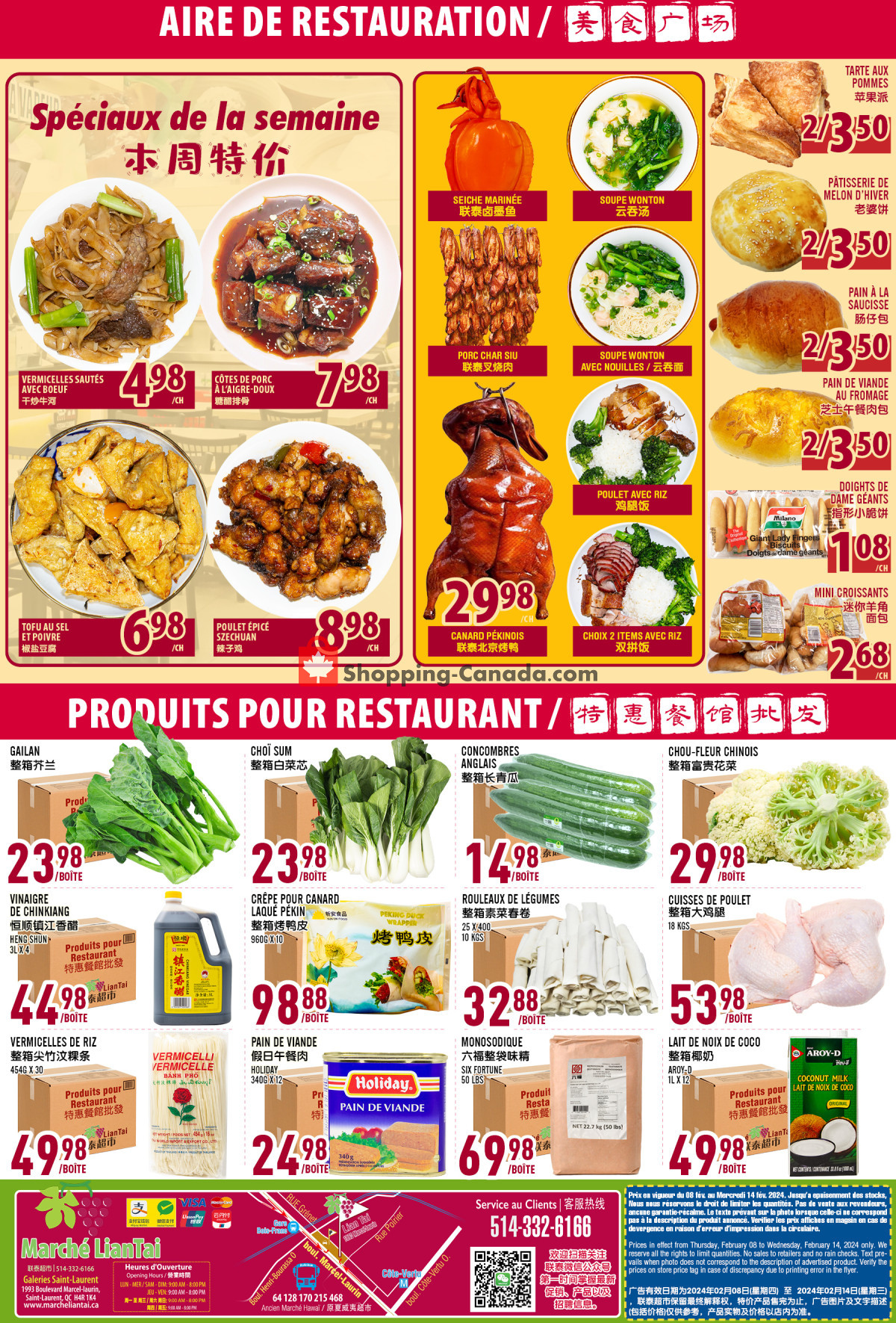 Marché Lian Tai flyer from Thursday February 8, 2024 to Wednesday February 14, 2024 - page 6