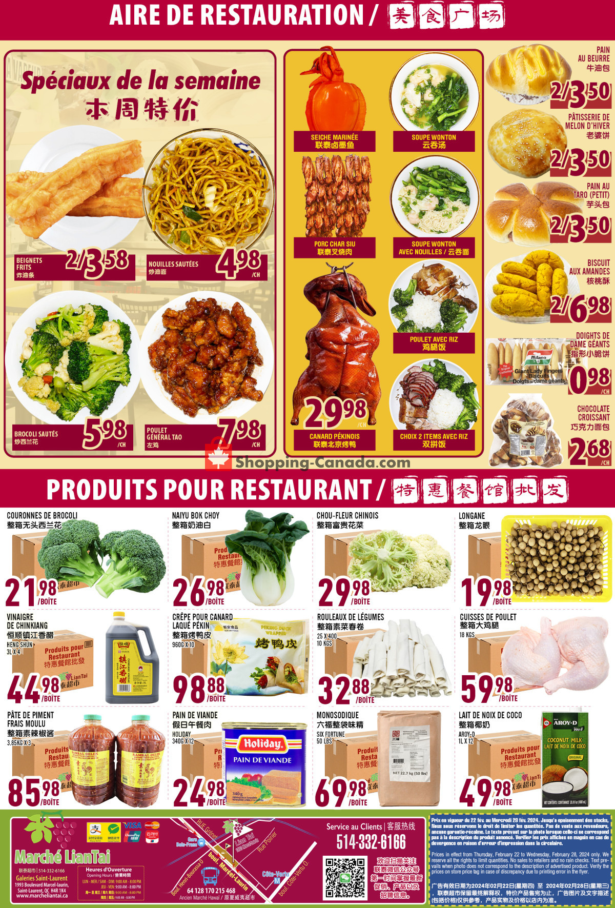 Marché Lian Tai flyer from Thursday February 22, 2024 to Wednesday February 28, 2024 - page 6