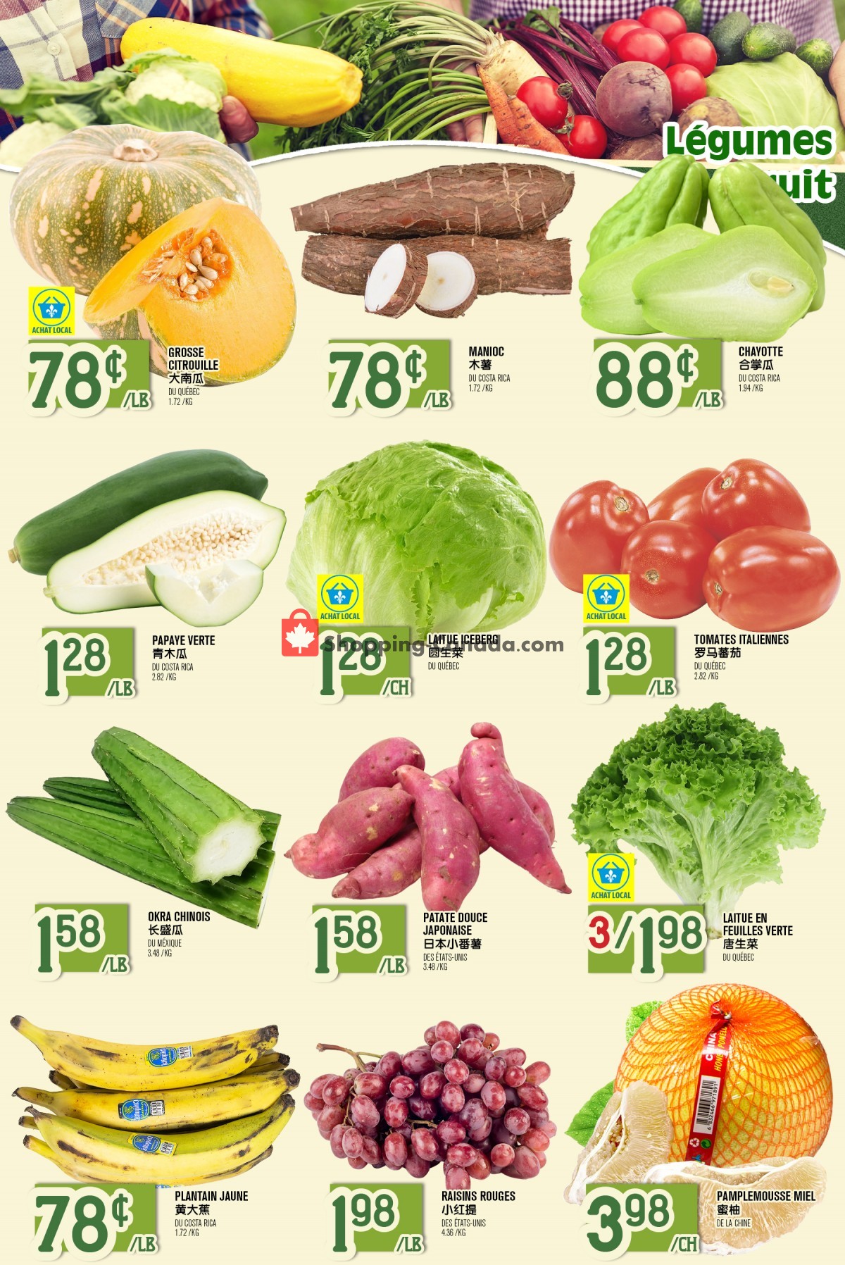 Marché Lian Tai flyer from Thursday October 7, 2021 to Wednesday October 13, 2021 - page 2