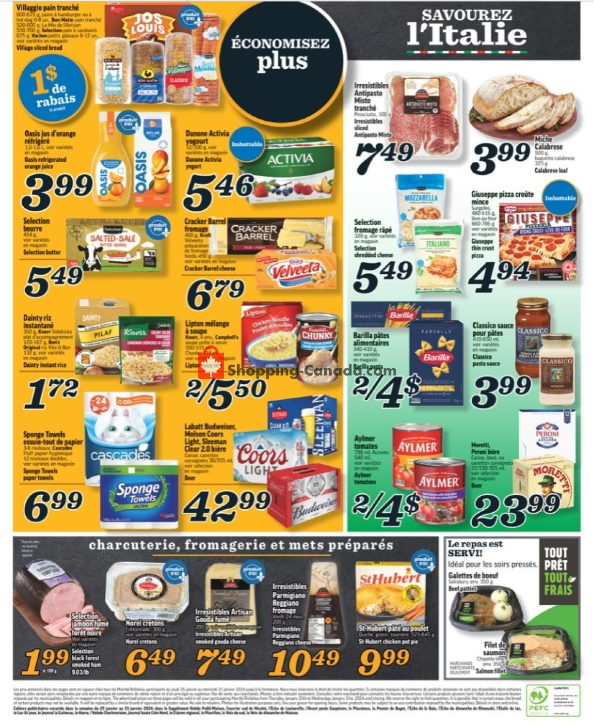 Marche Richelieu flyer from Thursday January 25, 2024 to Wednesday January 31, 2024 - page 4