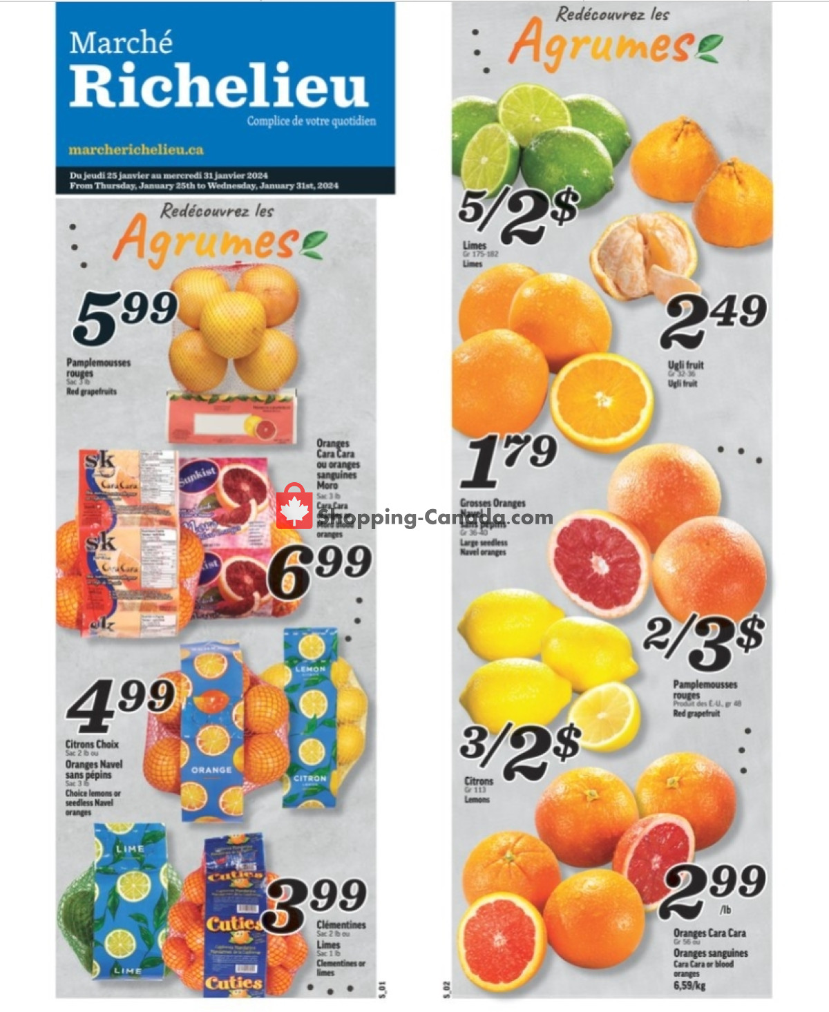 Marche Richelieu flyer from Thursday January 25, 2024 to Wednesday January 31, 2024 - page 5