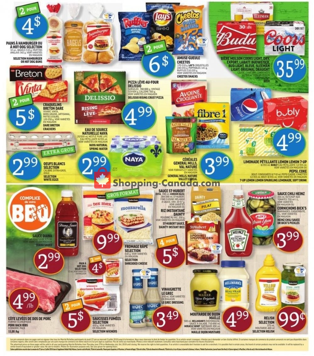 Marche Richelieu flyer from Thursday June 27, 2019 to Wednesday July 3, 2019 - page 6