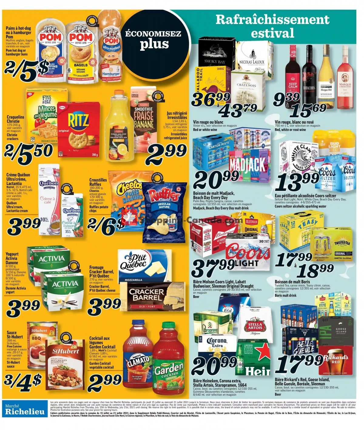 Marche Richelieu flyer from Thursday July 15, 2021 to Wednesday July 21, 2021 - page 6