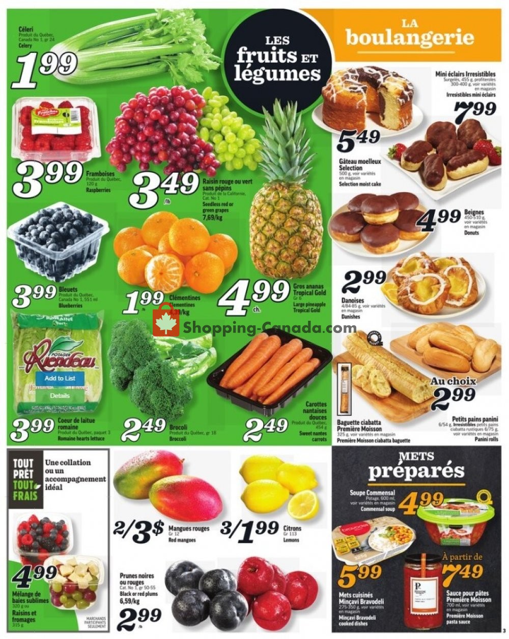 Marche Richelieu flyer from Thursday August 6, 2020 to Wednesday August 12, 2020 - page 3