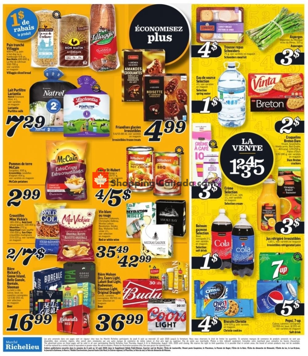 Marche Richelieu flyer from Thursday August 6, 2020 to Wednesday August 12, 2020 - page 6
