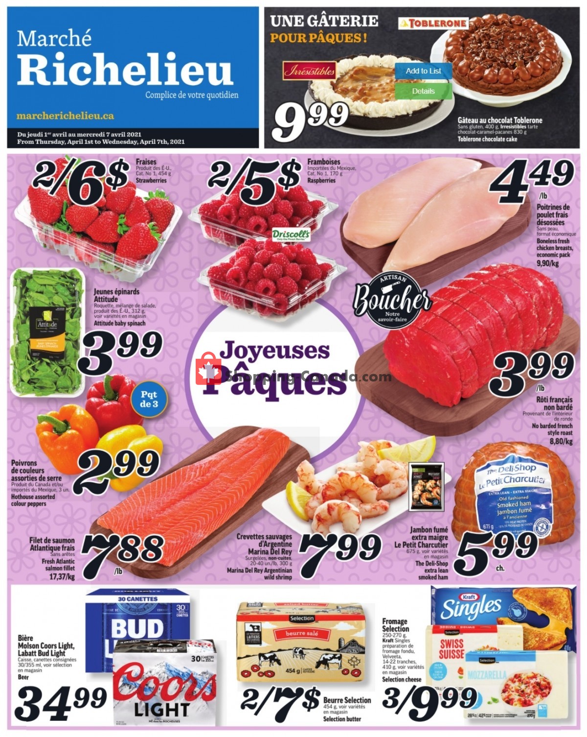 Marche Richelieu flyer from Thursday April 1, 2021 to Wednesday April 7, 2021 - page 2