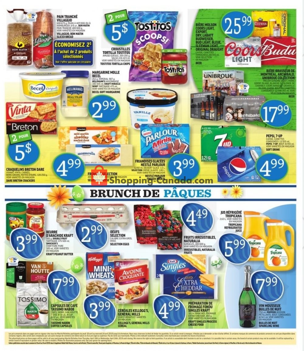 Marche Richelieu flyer from Thursday April 18, 2019 to Wednesday April 24, 2019 - page 9