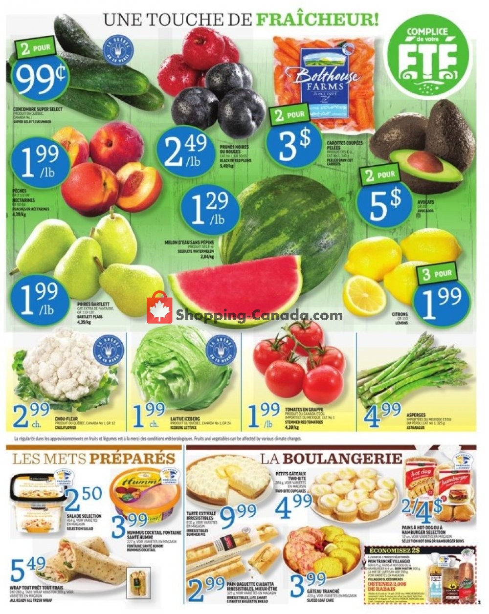 Marche Richelieu flyer from Thursday August 8, 2019 to Wednesday August 14, 2019 - page 3