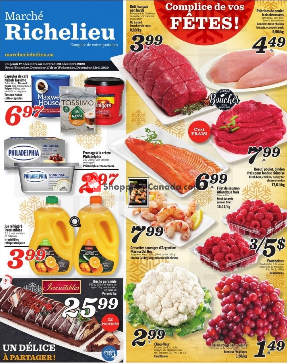 Marche Richelieu flyer from Thursday December 17, 2020 to Wednesday December 23, 2020 - page 3
