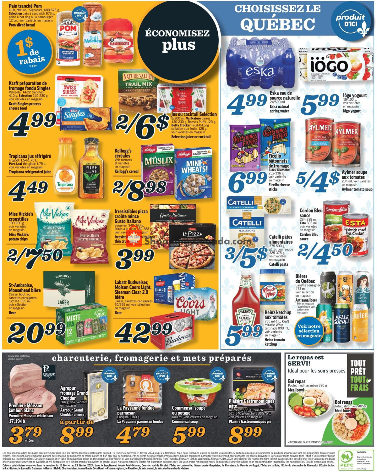 Marche Richelieu flyer from Thursday February 15, 2024 to Wednesday February 21, 2024 - page 4