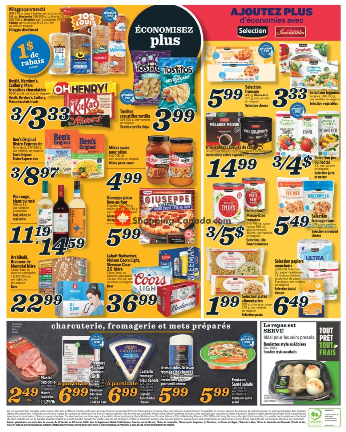 Marche Richelieu flyer from Thursday February 22, 2024 to Wednesday February 28, 2024 - page 4