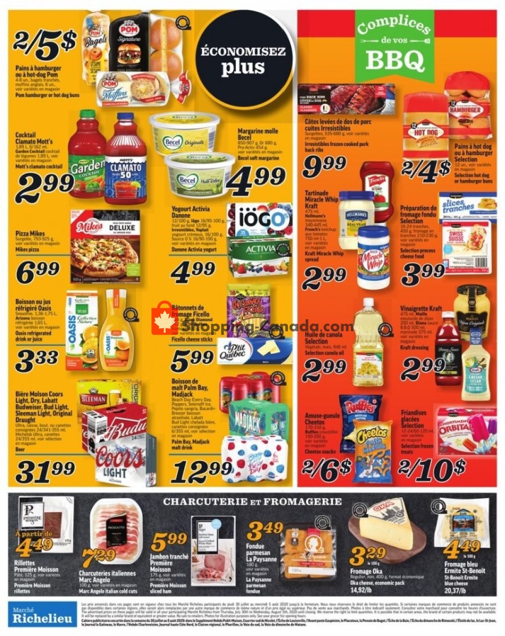 Marche Richelieu flyer from Thursday July 30, 2020 to Wednesday August 5, 2020 - page 4