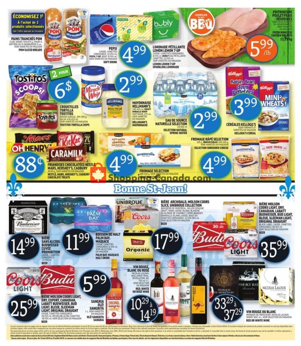 Marche Richelieu flyer from Thursday June 20, 2019 to Wednesday June 26, 2019 - page 7