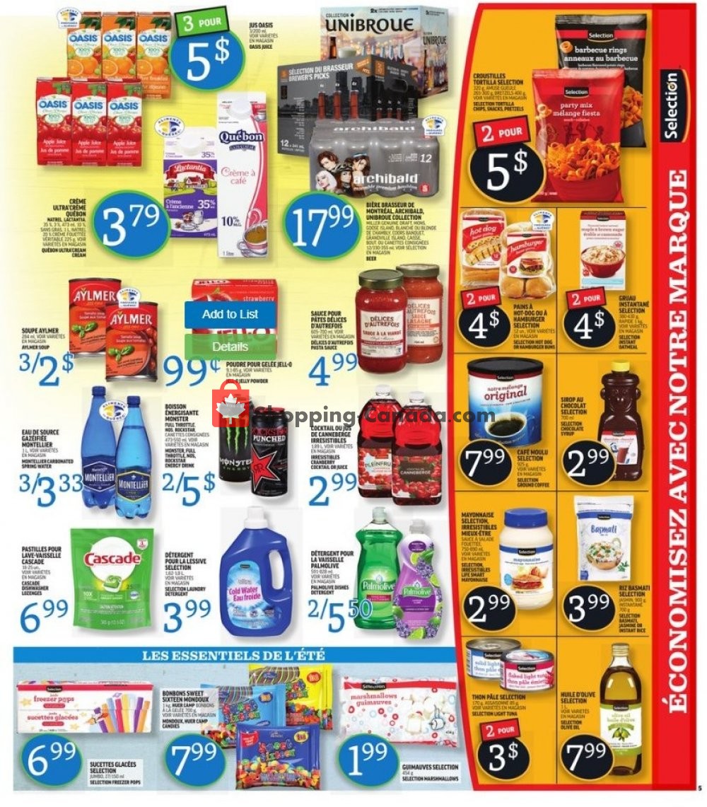 Marche Richelieu flyer from Thursday May 16, 2019 to Wednesday May 22, 2019 - page 5