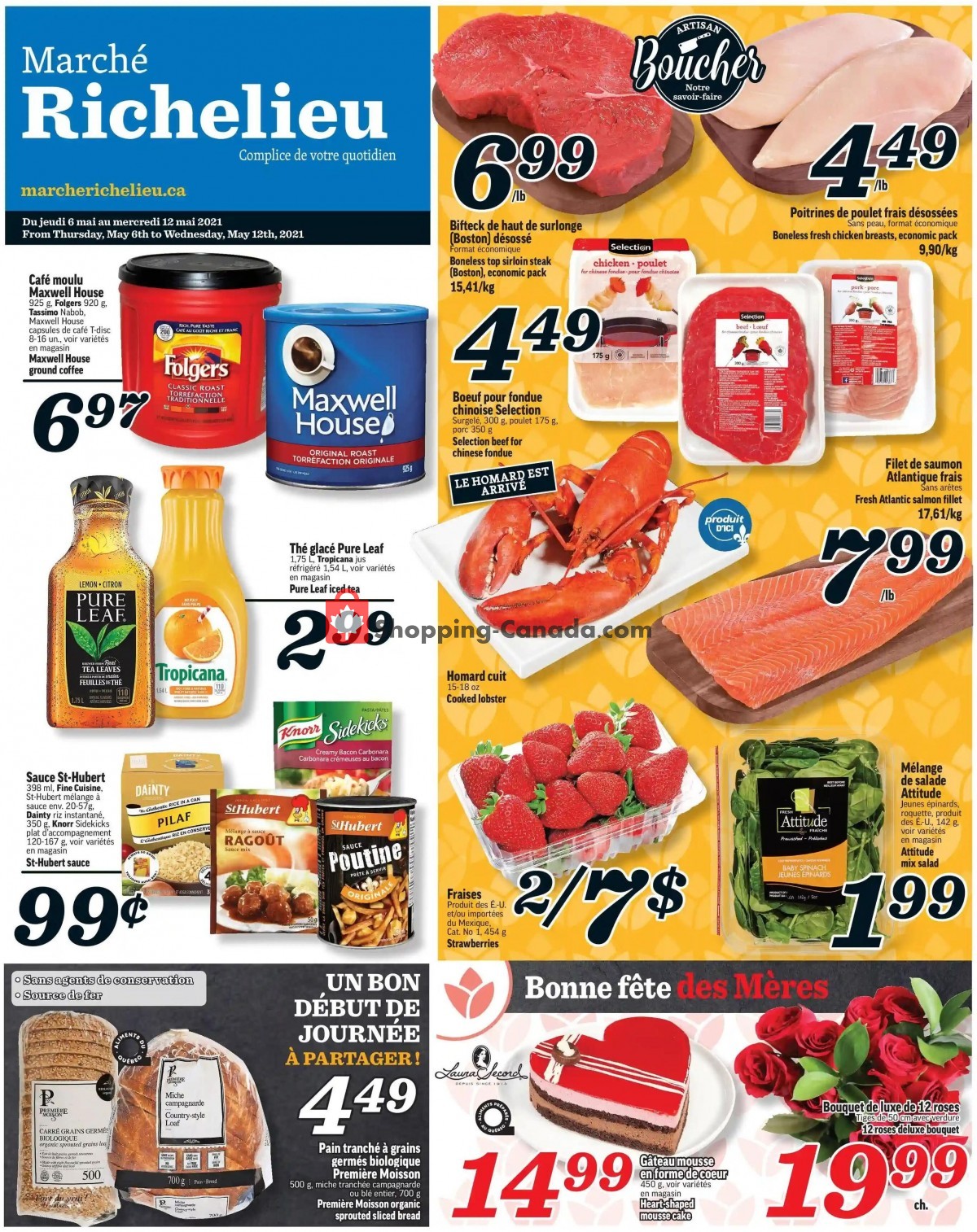 Marche Richelieu flyer from Thursday May 6, 2021 to Wednesday May 12, 2021 - page 1