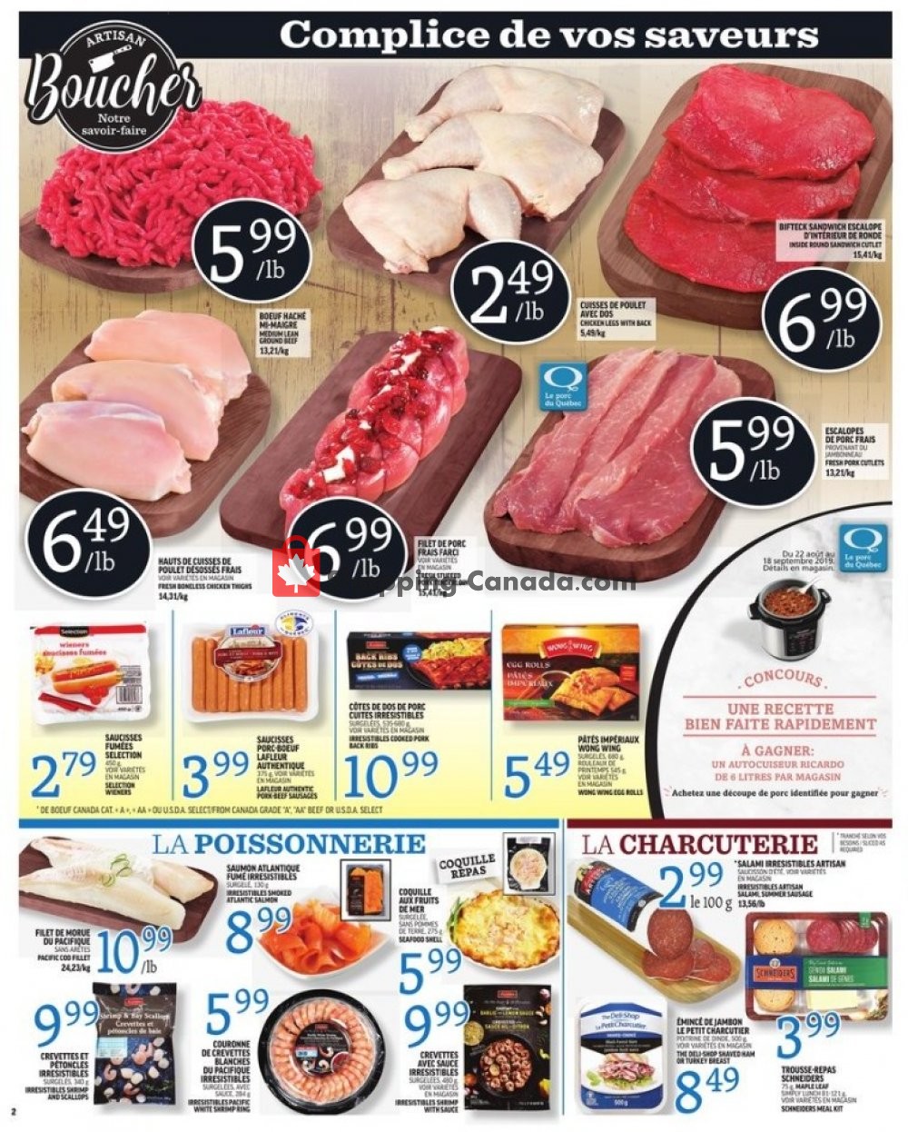 Marche Richelieu flyer from Thursday September 5, 2019 to Wednesday September 11, 2019 - page 2