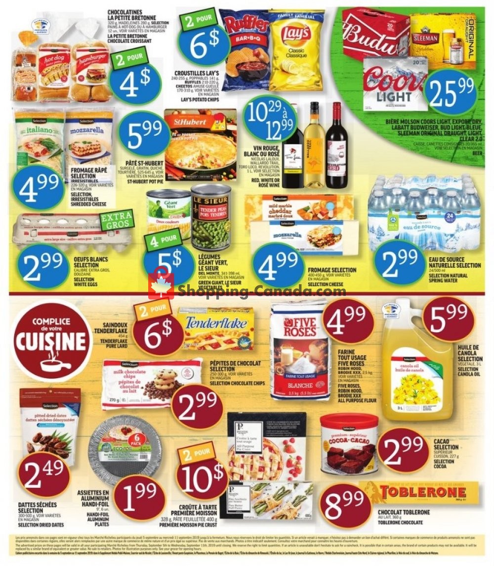 Marche Richelieu flyer from Thursday September 5, 2019 to Wednesday September 11, 2019 - page 7